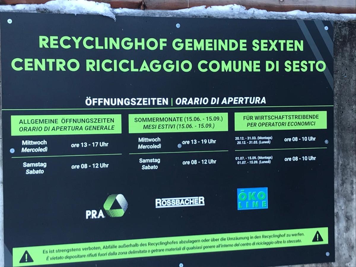 Exclusives Apartment Im Sonnenhof Moos Sexten Dış mekan fotoğraf