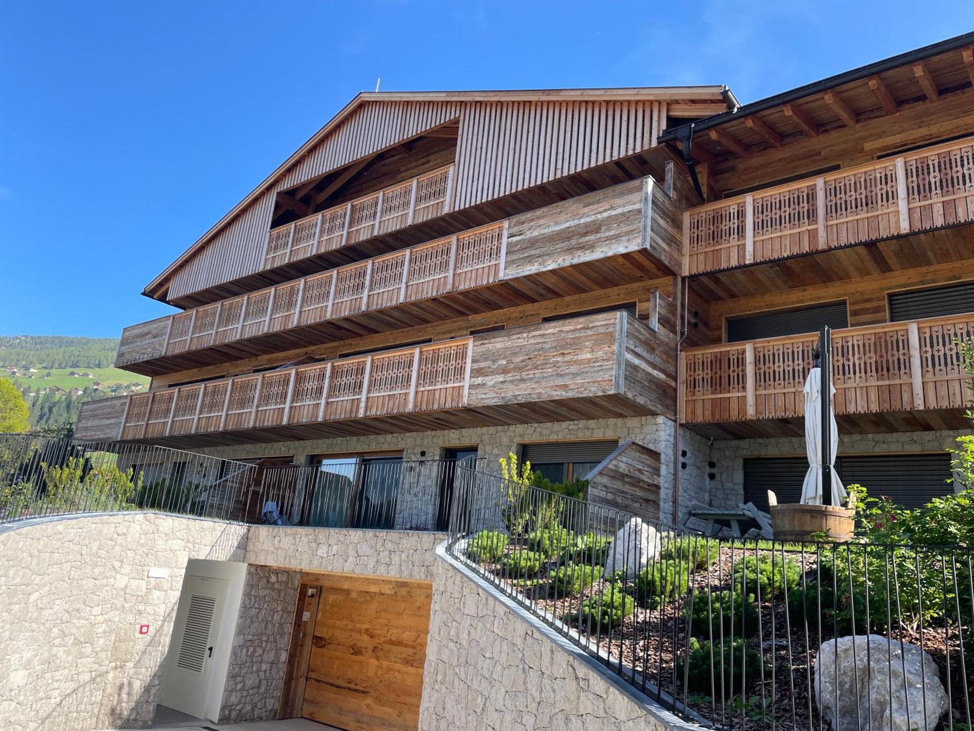 Exclusives Apartment Im Sonnenhof Moos Sexten Dış mekan fotoğraf